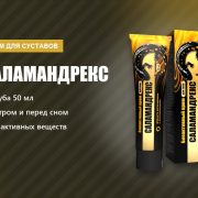 Саламандрекс крем для суставов: состав, нанесение, отзывы